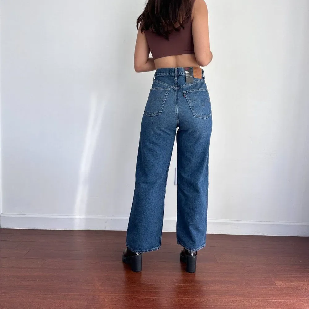 NWT Levi's high waist wide leg jeans - Picture 7 of 9